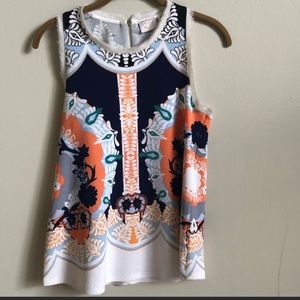 9-H15 STCL Anthropologie Printed Top